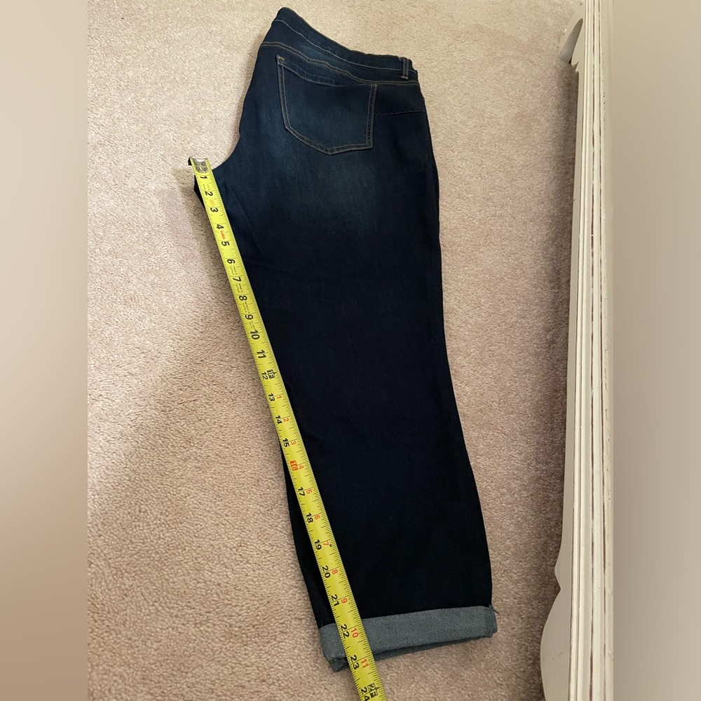 Makers 20w dark wash sewn cuff jeans